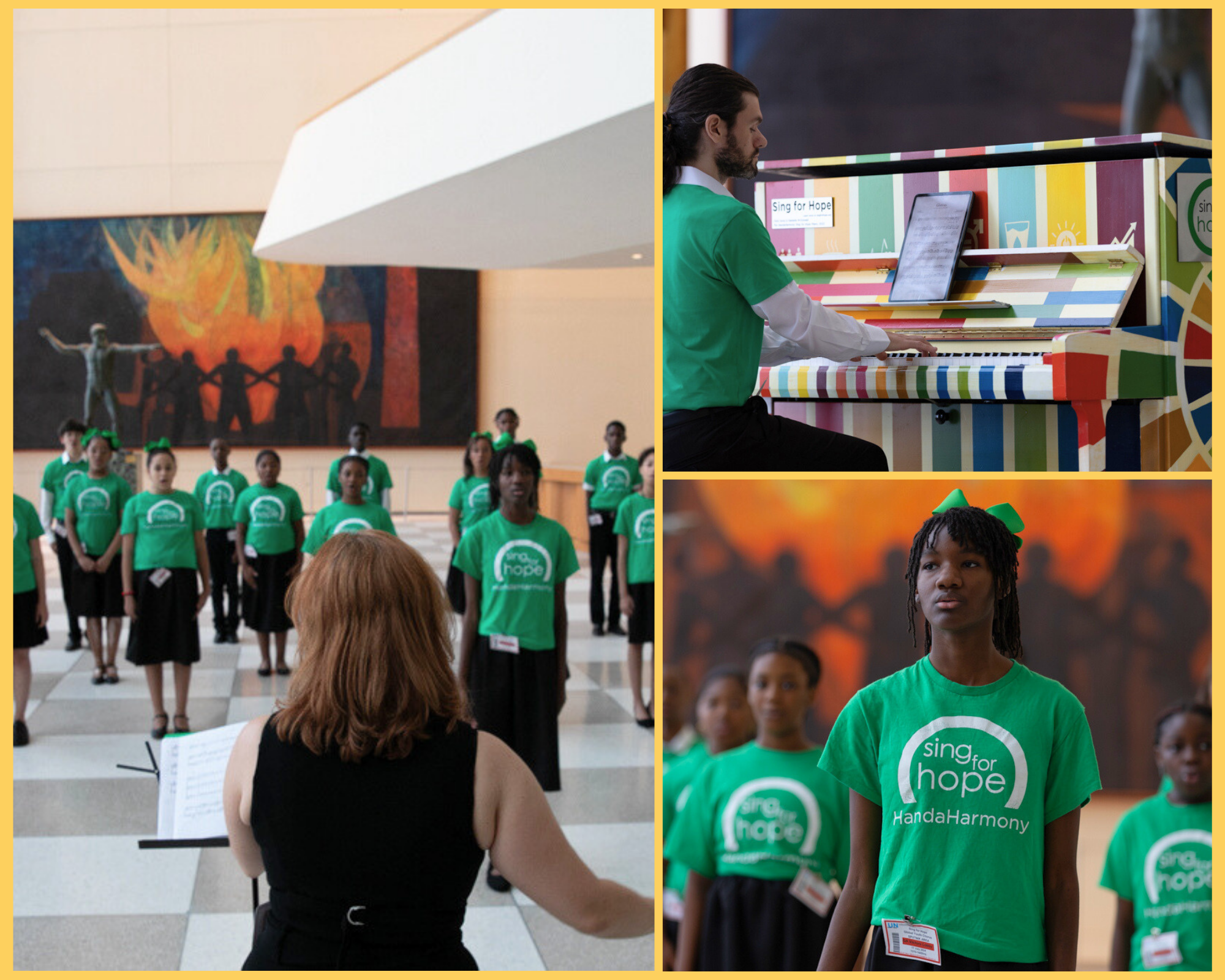 Sing for Hope HandaHarmony Youth Chorus