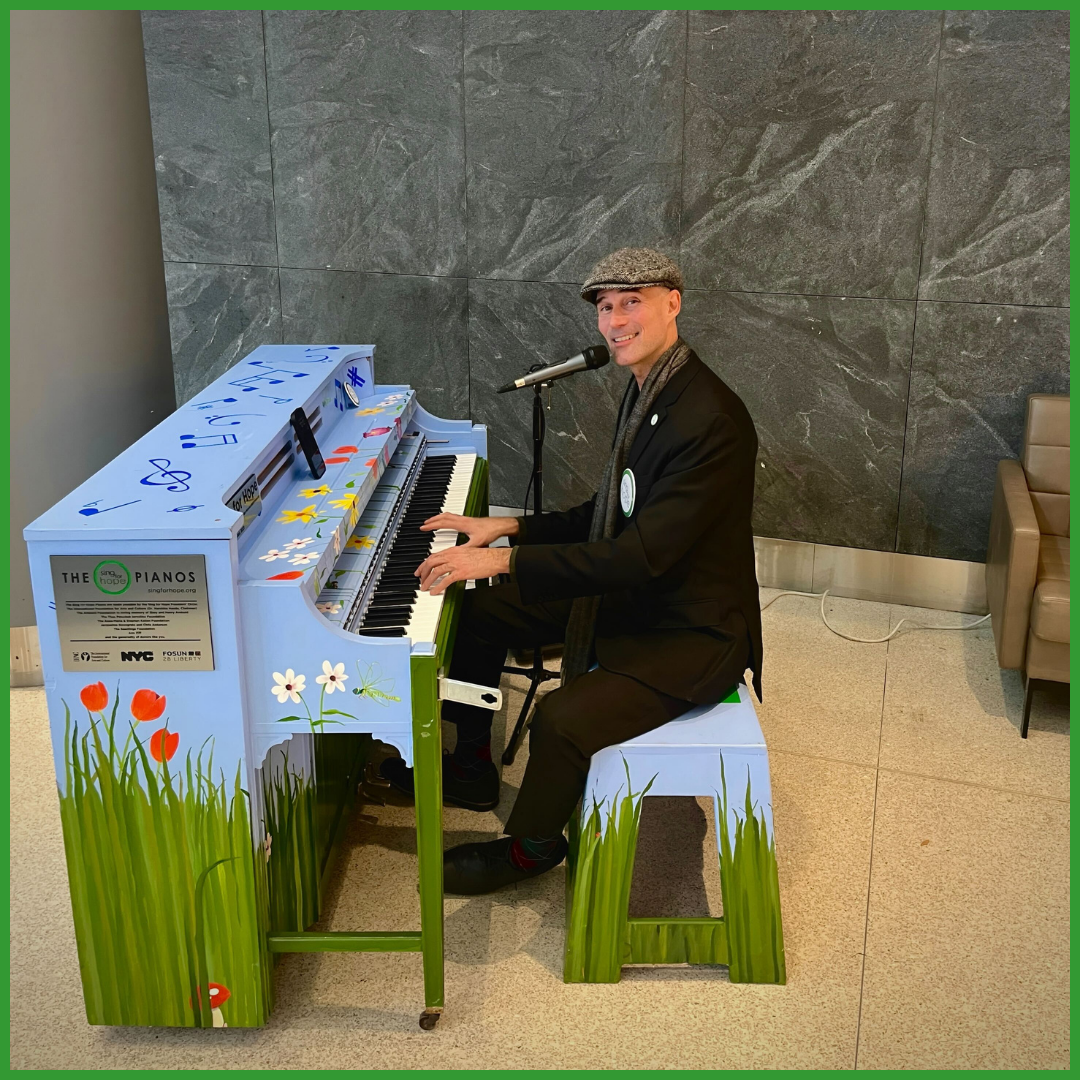 Sing for Hope Piano at Maimonides