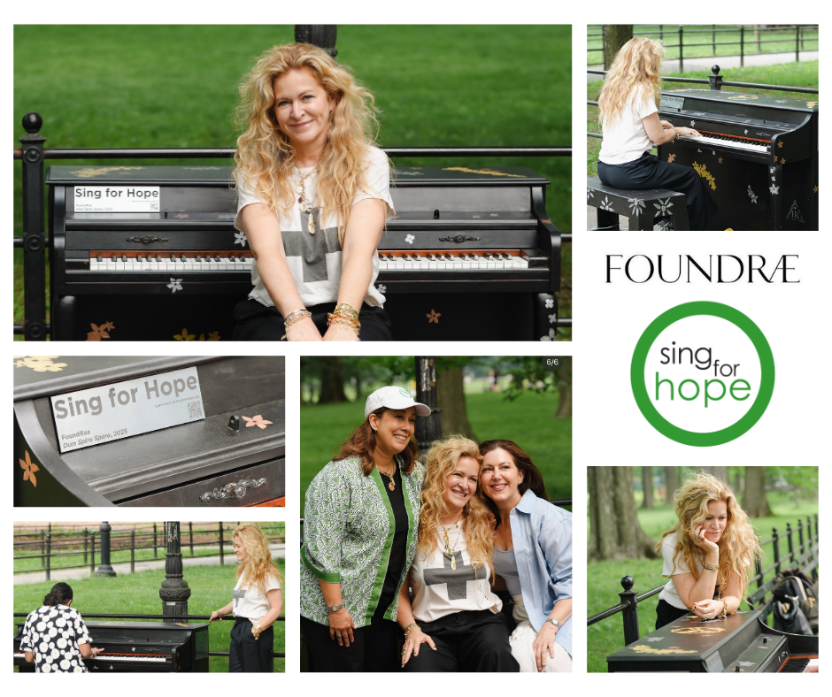 Beth Hutchens with Sing for Hope Piano